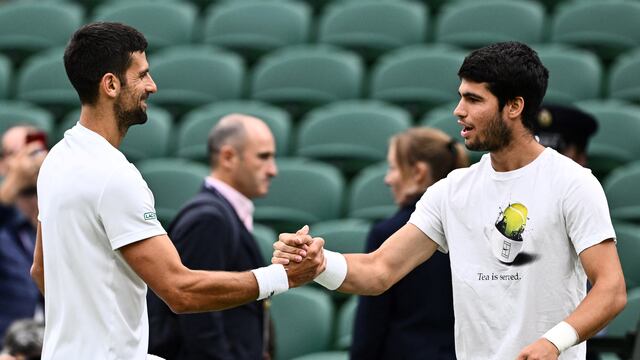 Alcaraz vs. Djokovic: cómo quedó la final de Wimbledon 2023