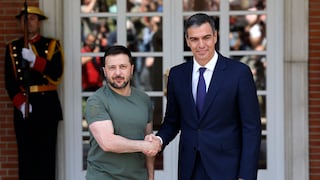 El presidente de Ucrania visita España para firmar un acuerdo de seguridad
