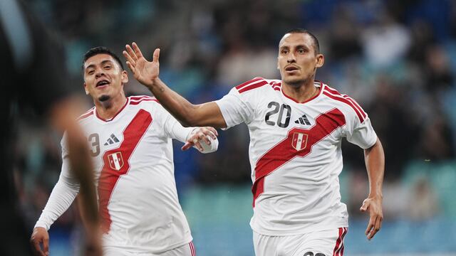 Alex Valera anotó dos goles con la selección peruana en los dos amistosos en Rusia