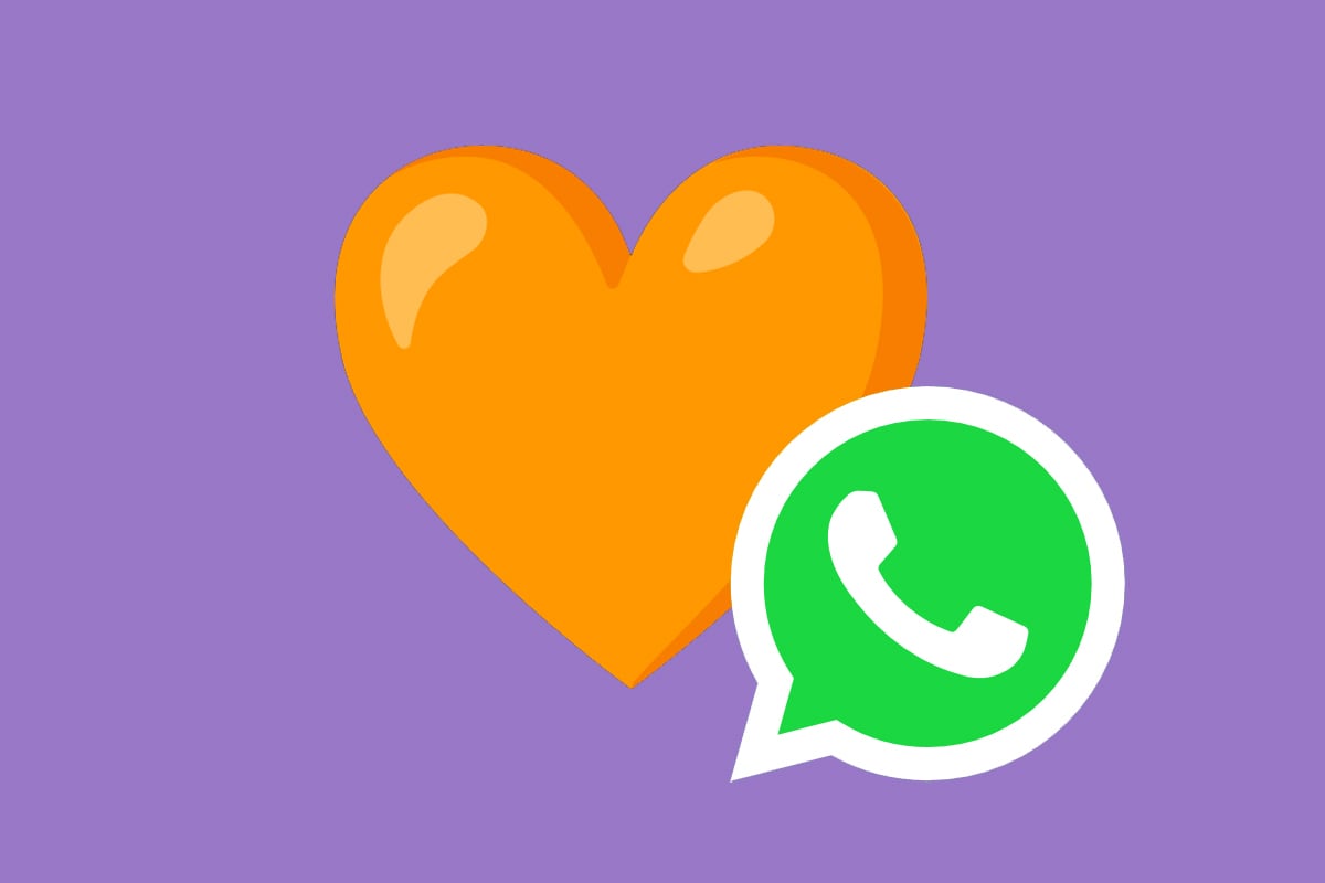 Entérate cuál es el verdadero significado del corazón naranja en WhatsApp. (Foto: Samanda García - Mag)