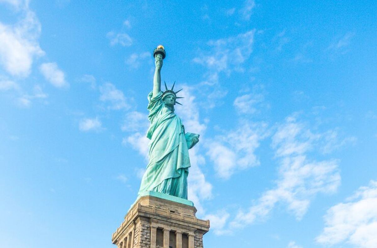 La Estatua de la Libertad es un monumento histórico de Estados Unidos (Foto: Freepik)