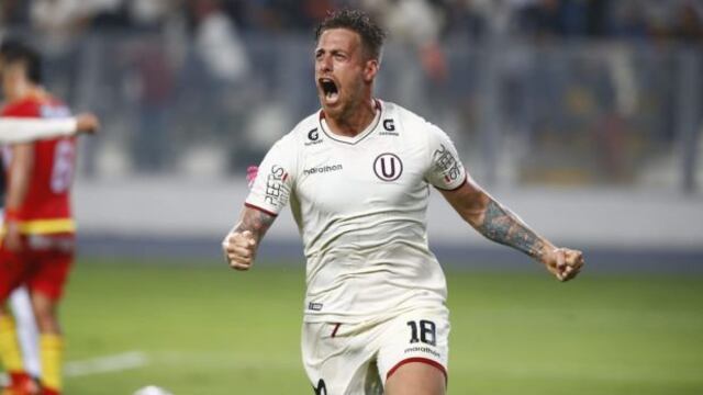 Universitario vs. Sport Huancayo: Germán Denis hizo estallar el Estadio Nacional con este gol | VIDEO