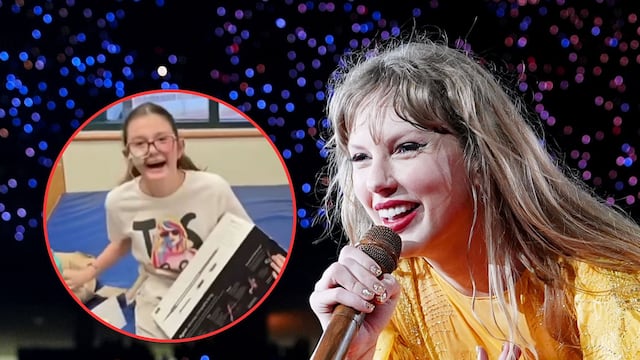 Taylor Swift hace feliz a una paciente del Children’s Mercy Hospital al darle el regalo de Navidad que tanto quería