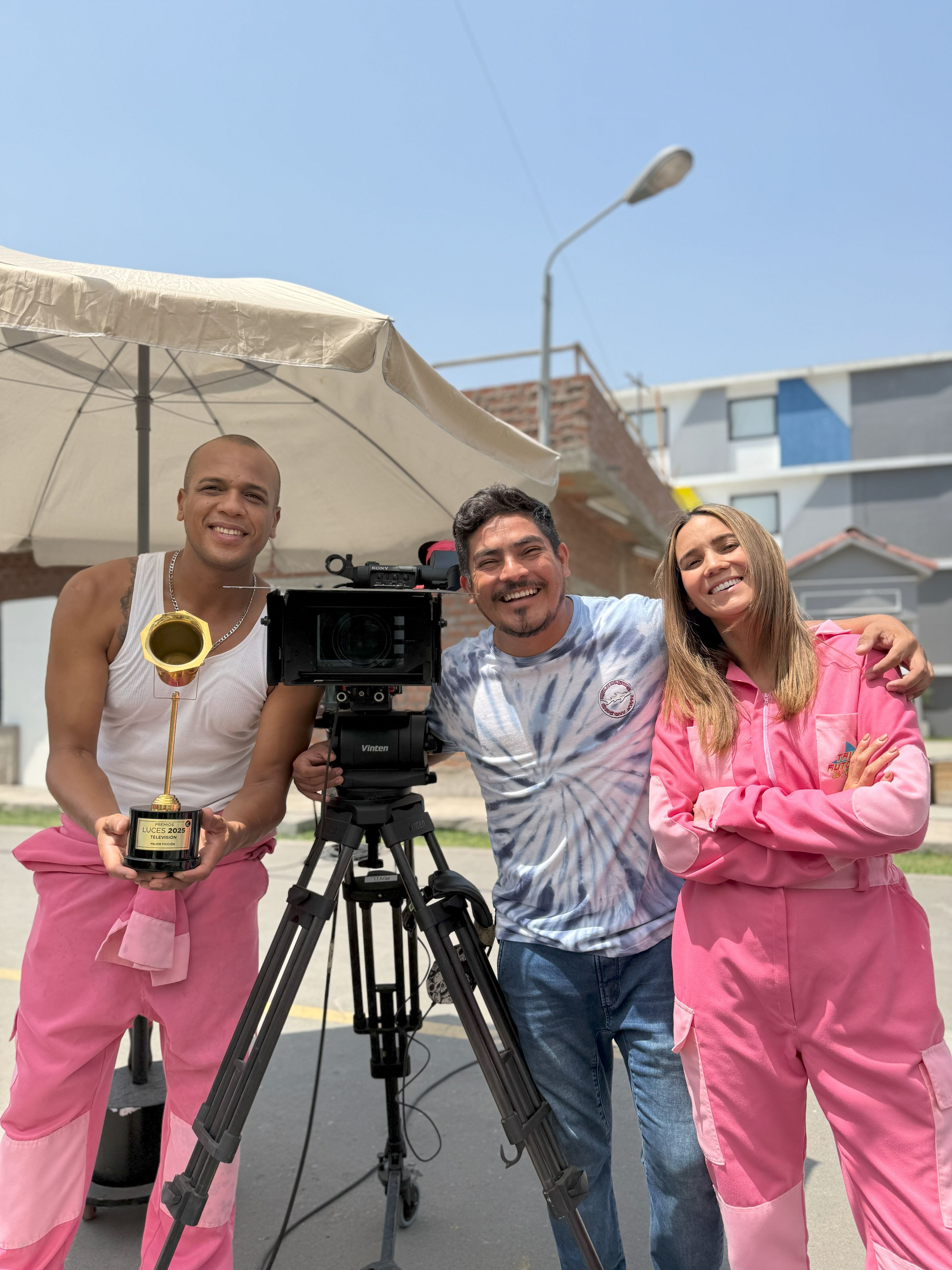 Alejandro Villagómez, Erick Elera y María Grazia Gamarra. (Foto: América TV)