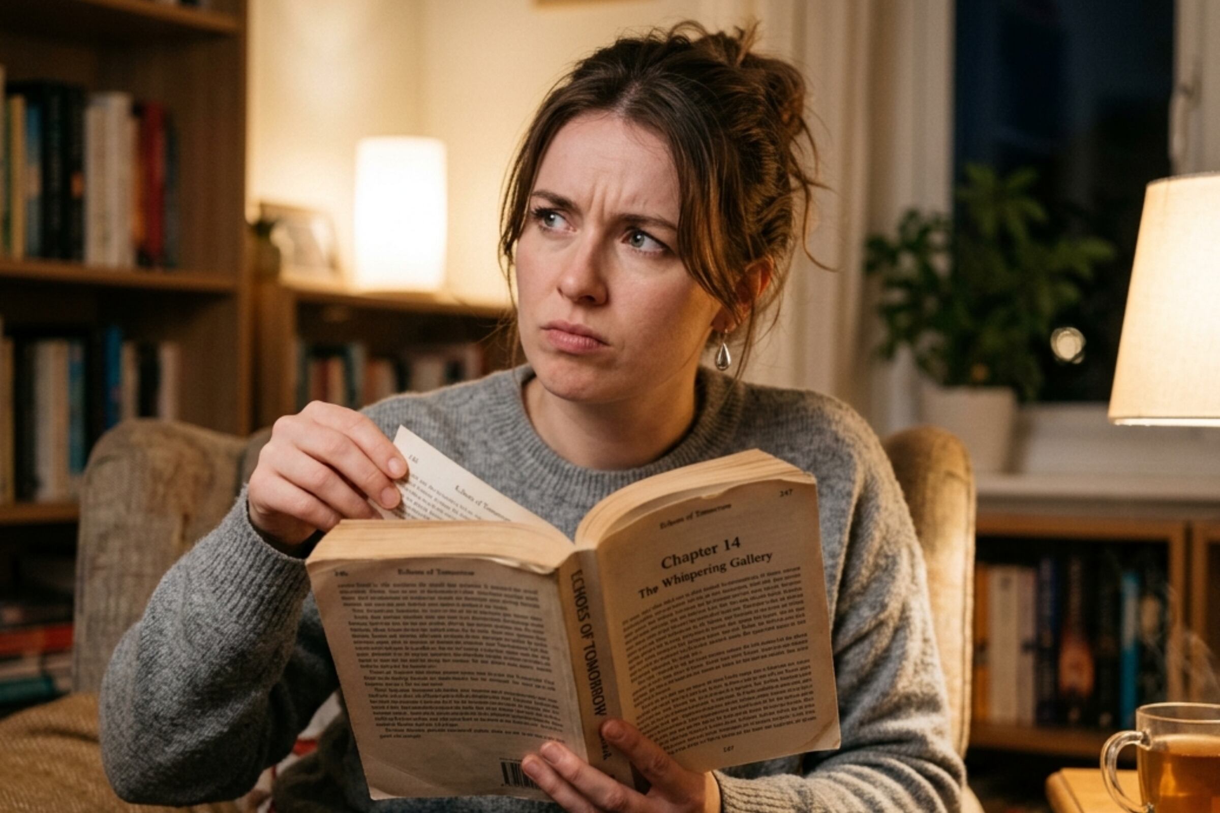 La psicología dice que las personas que olvidan lo que acaban de leer en un libro no son distraídas, sino que el cerebro prioriza la información