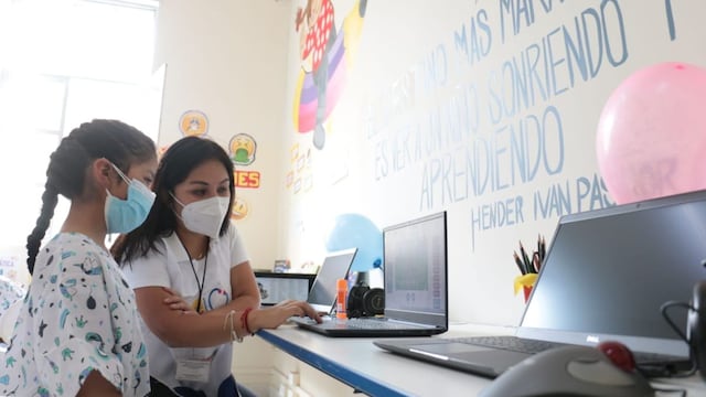 INSN de Breña: niños hospitalizados o bajo tratamiento podrán recibir clases para no perder los aprendizajes