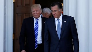 Mitt Romney, el único senador republicano que le dio la espalda a Donald Trump