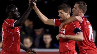Steven Gerrard salvó al Liverpool una vez más en Copa FA