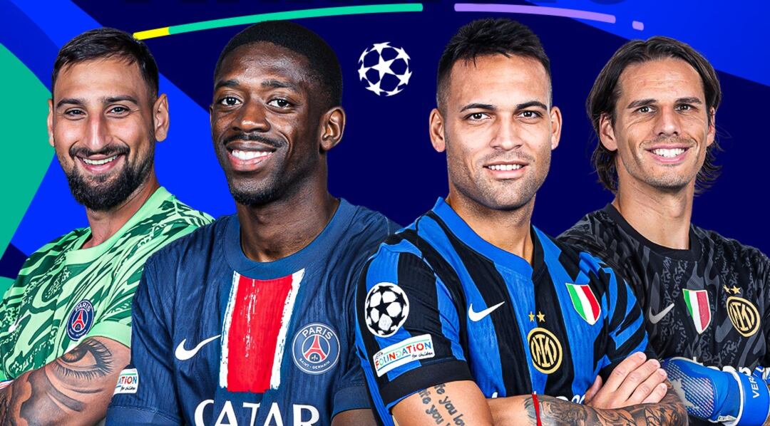 Mira los canales que pasan la final en vivo de la Champions League entre Inter y PSG por la temporada 2024/25.