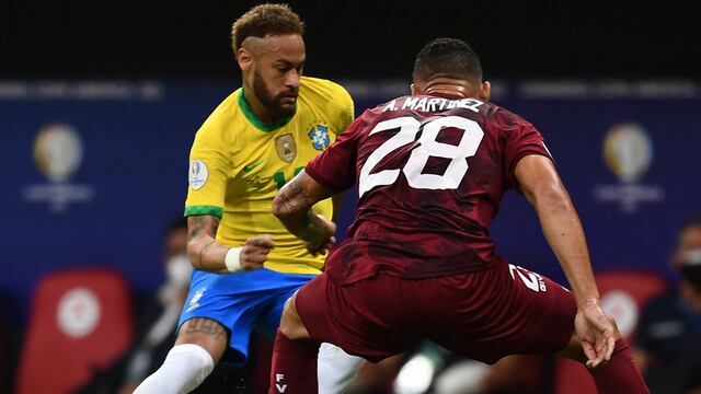Brasil dominó a Venezuela y goleó 3-0 por la Copa América 2021