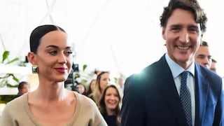 Katy Perry y Justin Trudeau se muestran juntos por primera vez en Davos