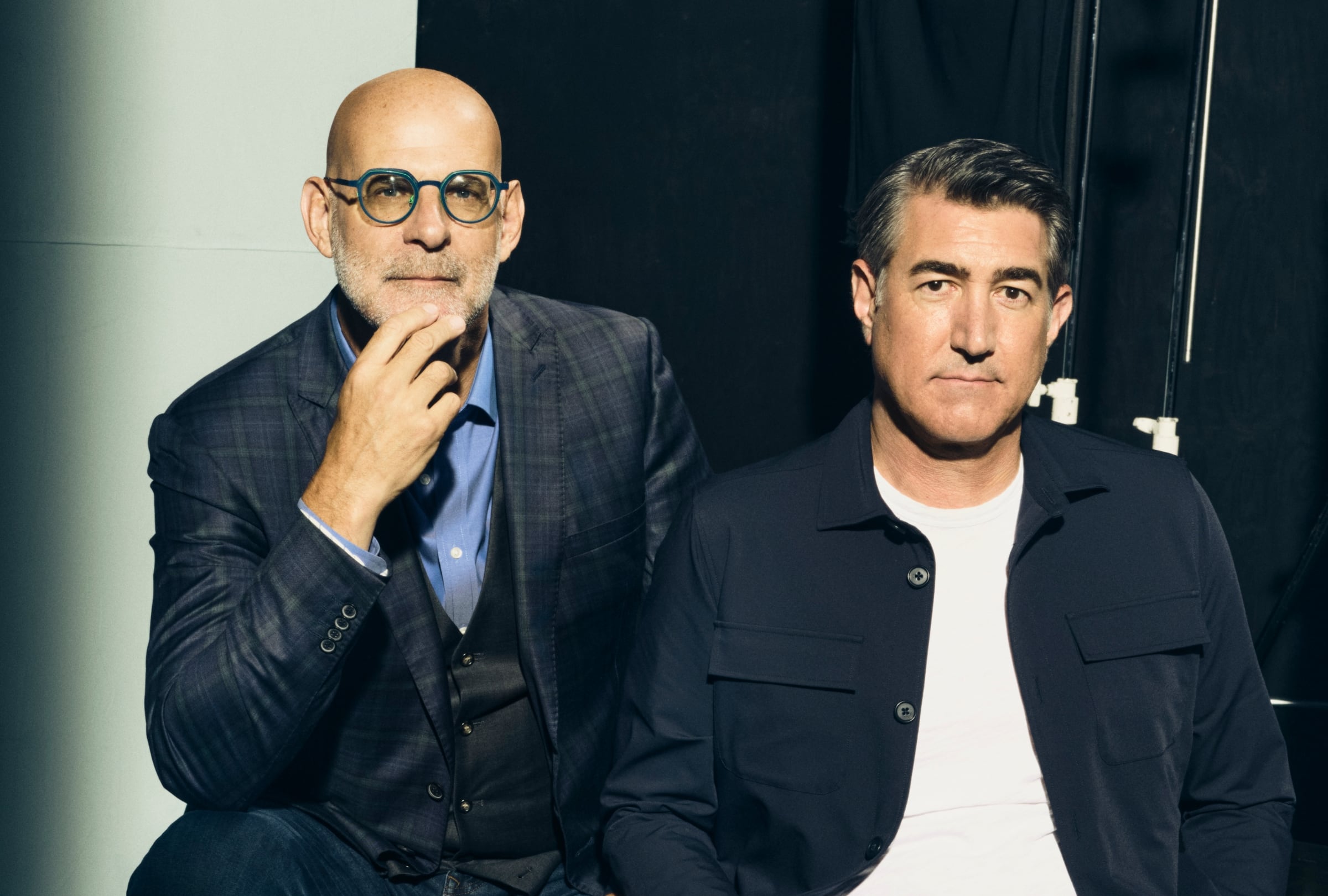 El escritor Harlan Coben y el showrunner Robert Hull son productores ejecutivos de la serie "I Will Find You" (Foto: Netflix)