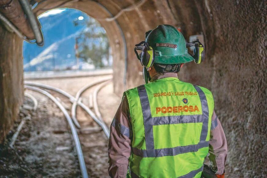 La Compañía Minera Poderosa S.A. es la segunda productora de oro a nivel nacional con una participación de 8.3% (foto: Issuu).