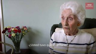 Mujer de 103 años cuidó a su hijo hasta que cáncer lo mató