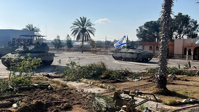 Ejército de Israel toma el control del lado palestino del cruce de Rafah, que une Gaza con Egipto