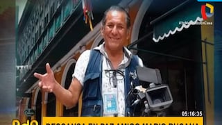 Periodistas se despiden de camarógrafo de Panamericana Televisión que falleció por COVID-19