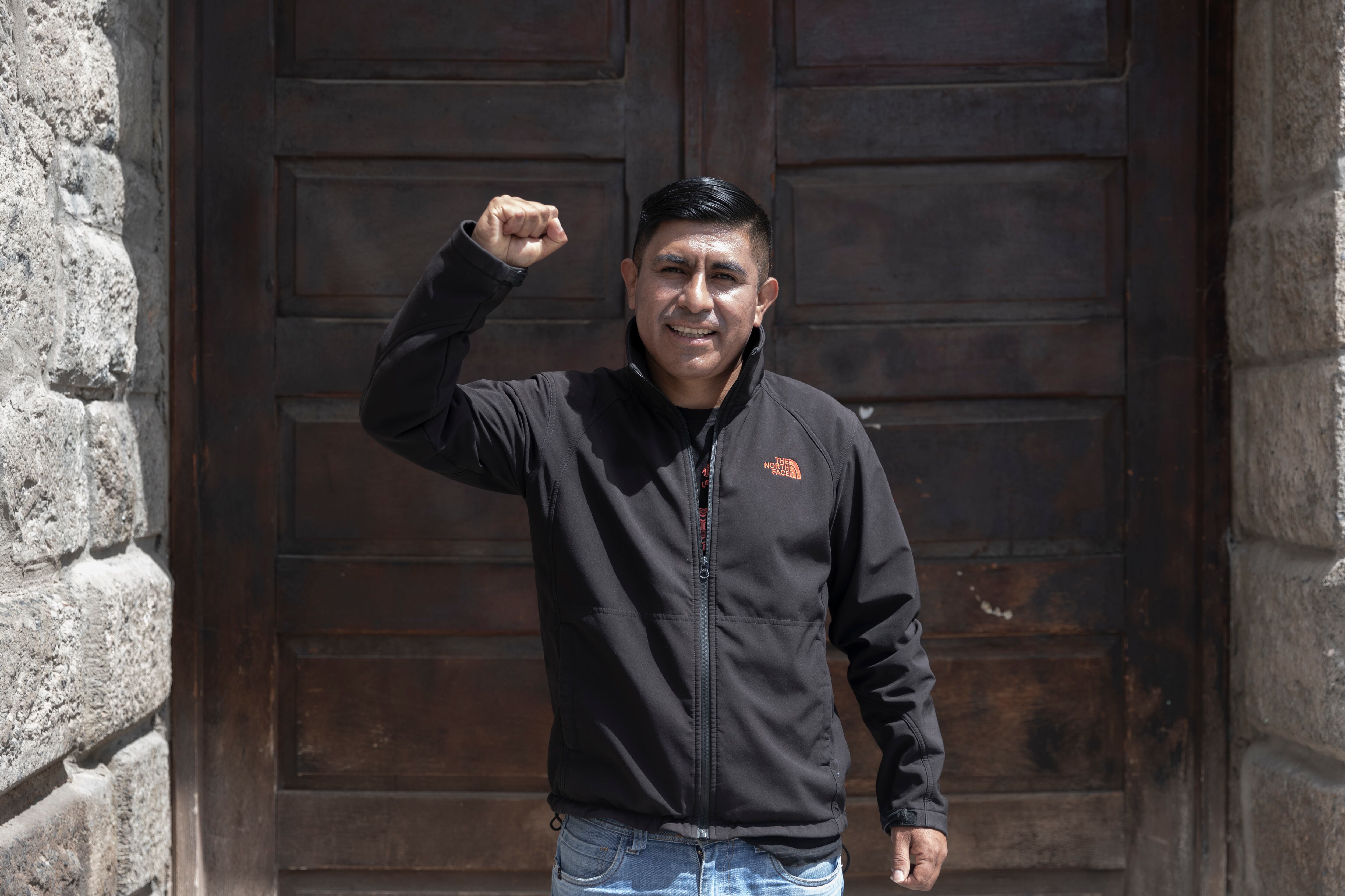 Álex Flores fue electo congresista por Perú Libre en la región Ayacucho. (FOTO: RENZO SALAZAR/GEC)