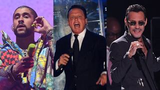 Bad Bunny, Luis Miguel y Marc Anthony son los artistas latinos más taquilleros de la historia