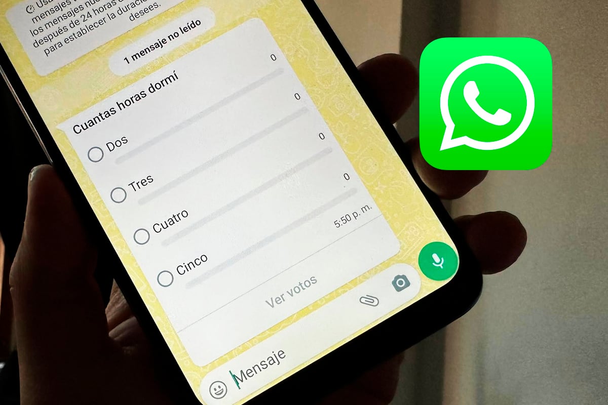 WHATSAPP | Será de mucha utilidad cuando las encuestas tengan demasiadas opciones. (Foto: Mag)