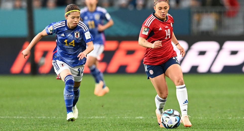 Costa Rica derrotó 2-0 a Japón por la segunda fecha del Grupo F del Mundial femenino 2023.