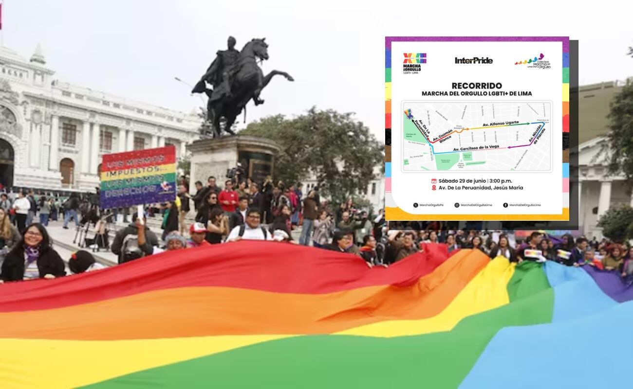 ¿Cuál será el recorrido de la Marcha del Orgullo 2024? Mira aquí las fechas