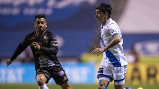 Puebla venció 2-1 a León en la ida de los por cuartos de final de la Liga MX 