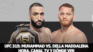 🟡 UFC 315: Muhammad vs. Della Maddalena EN VIVO – sigue la narración de la cartelera estelar en directo