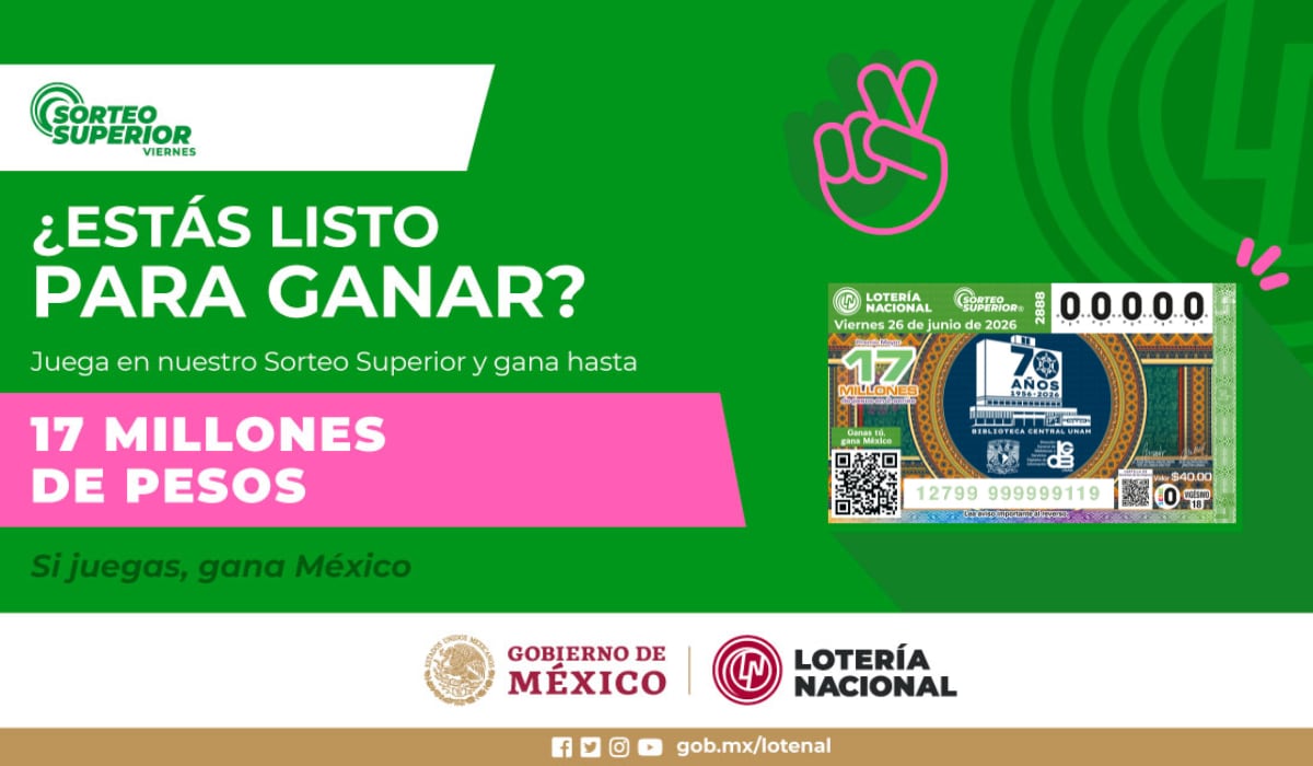 Resultados del Sorteo Superior 2888: ver el premio mayor de hoy, viernes 26 de junio