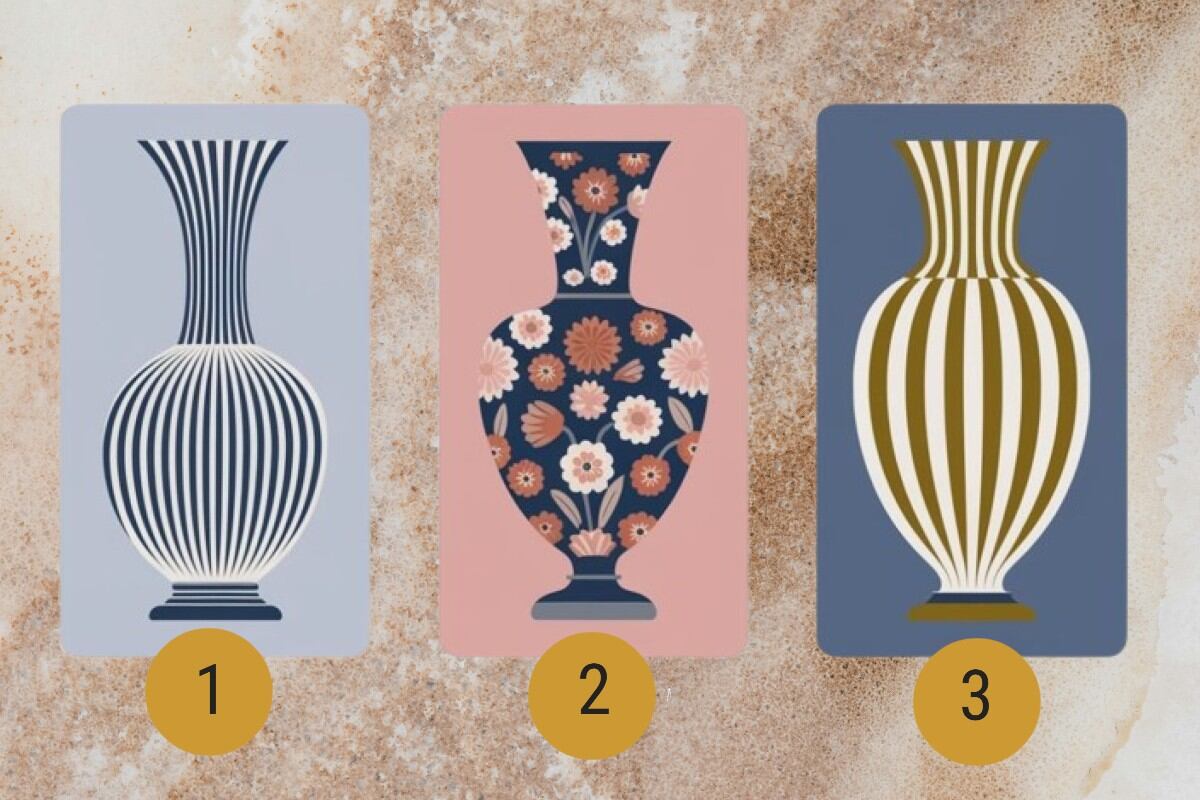 Elige uno de los tres jarrones para descubrir cuál es tu principal característica. (Imagen: El Comercio/Mag)