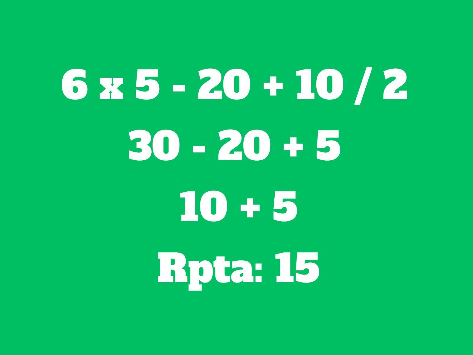 Reto matemático: ¿Fue fácil o consideraste que el tiempo fue demasiado corto? (Creación: Mag)