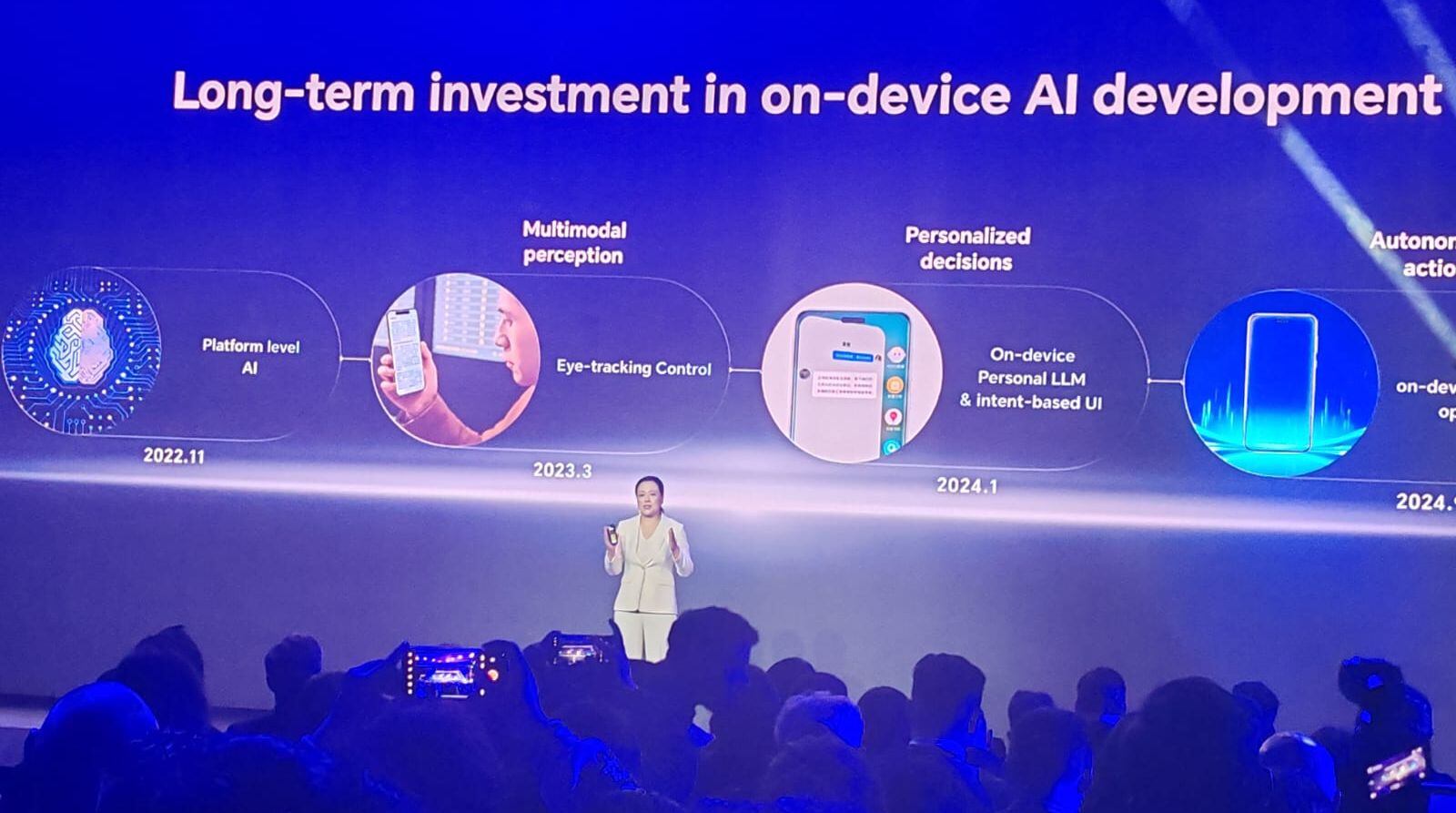 Fang Fei, presidenta de producto en Honor. (Foto:: Diego Barrio de Mendoza)