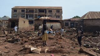 Las catastróficas inundaciones en Nigeria dejan más de 200 muertos