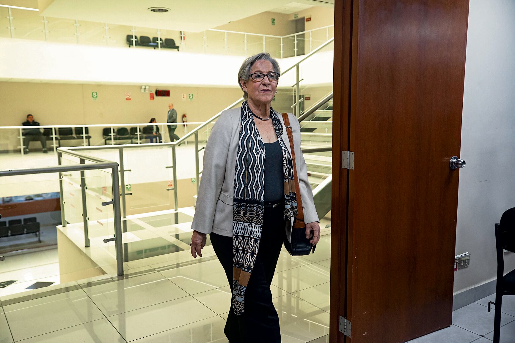Susana Villarán durante su juicio oral. Foto: GEC/ Britanie Arroyo.