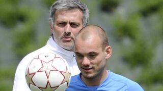Mourinho sabía que los jugadores del Inter bebían o fumaban, reveló Sneijder