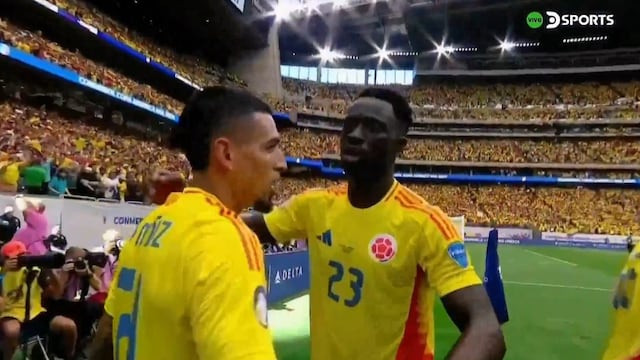 Con asistencia de James Rodríguez: Daniel Muñoz anota el 1-0 de Colombia vs. Paraguay por Copa América | VIDEO