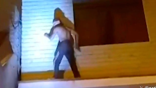 San Luis: delincuente trató de huir por los techos de las casas