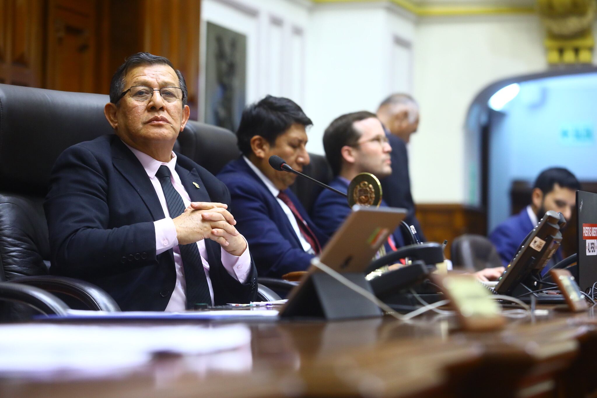 La Comisión Permanente está presidida por la Mesa Directiva de Eduardo Salhuana. (Foto: Congreso)