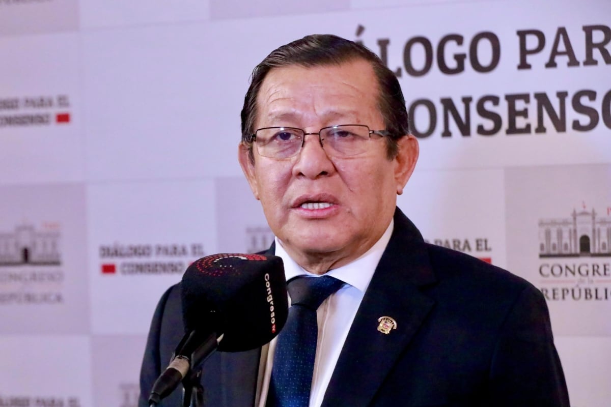 Congresista Eduardo Salhuana exige que se rinda cuentas sobre la ejecución de recientes leyes de seguridad. (Foto: Andina)