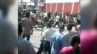 Lambayeque: dos heridos deja enfrentamientos entre ambulantes y municipales en Chiclayo