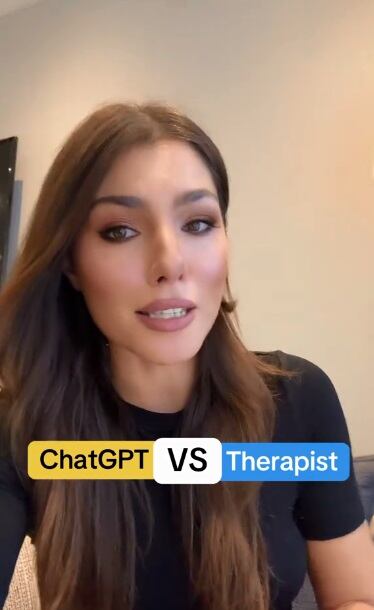 La profesional y la IA respondieron a preguntas comunes sobre el desamor, la compatibilidad y los conflictos en pareja. (Foto: @stinasanders)