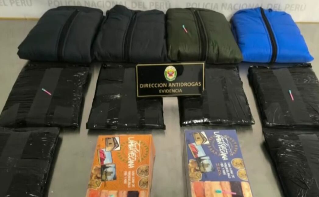 La droga incautada está valorizada en aproximadamente medio millón de dólares. (Foto: Latina Noticias)