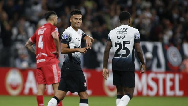 Corinthians goleó 4-0 a Argentinos y aseguró pase a octavos de final de Copa Sudamericana | RESUMEN Y GOLES