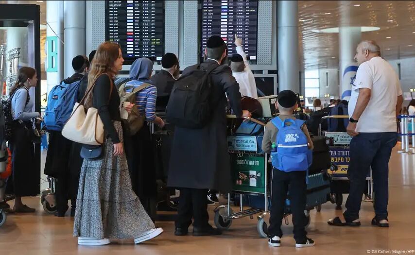 Terminal aérea de Ben Gurion en Tel Aviv. (Foto: Gil Cohen-Magen/AFP)