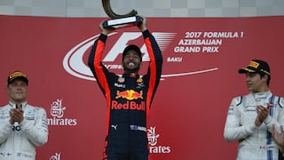 Fórmula 1: Daniel Ricciardo se coronó en el Gran Premio de Azerbaiyán