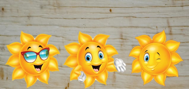 Conocerás cuál es tu rasgo único luego de elegir el sol que más te guste