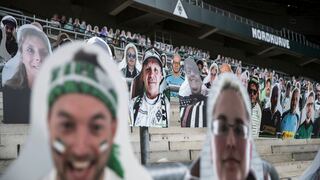 Bundesliga: Borussia Mönchengladbach y el gran gesto de sus fanáticos en su estadio