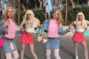 Valentino y Josi impactan con disfraz de ‘¿Y dónde están las rubias?’ en “Esto es Guerra”