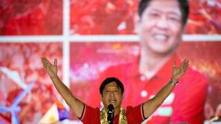 Filipinas cierra campaña presidencial con hijo del dictador Marcos en cabeza