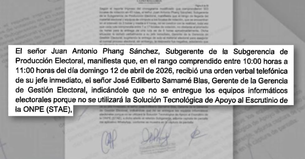 Fuente: captura de video / Cuarto Poder