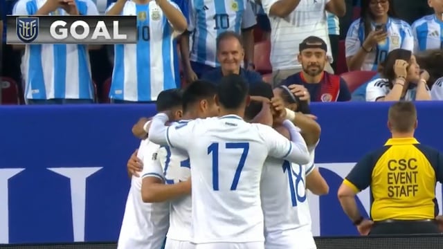 Lisandro Martínez en contra: Guatemala vence 1-0 a Argentina en partido amistoso | VIDEO